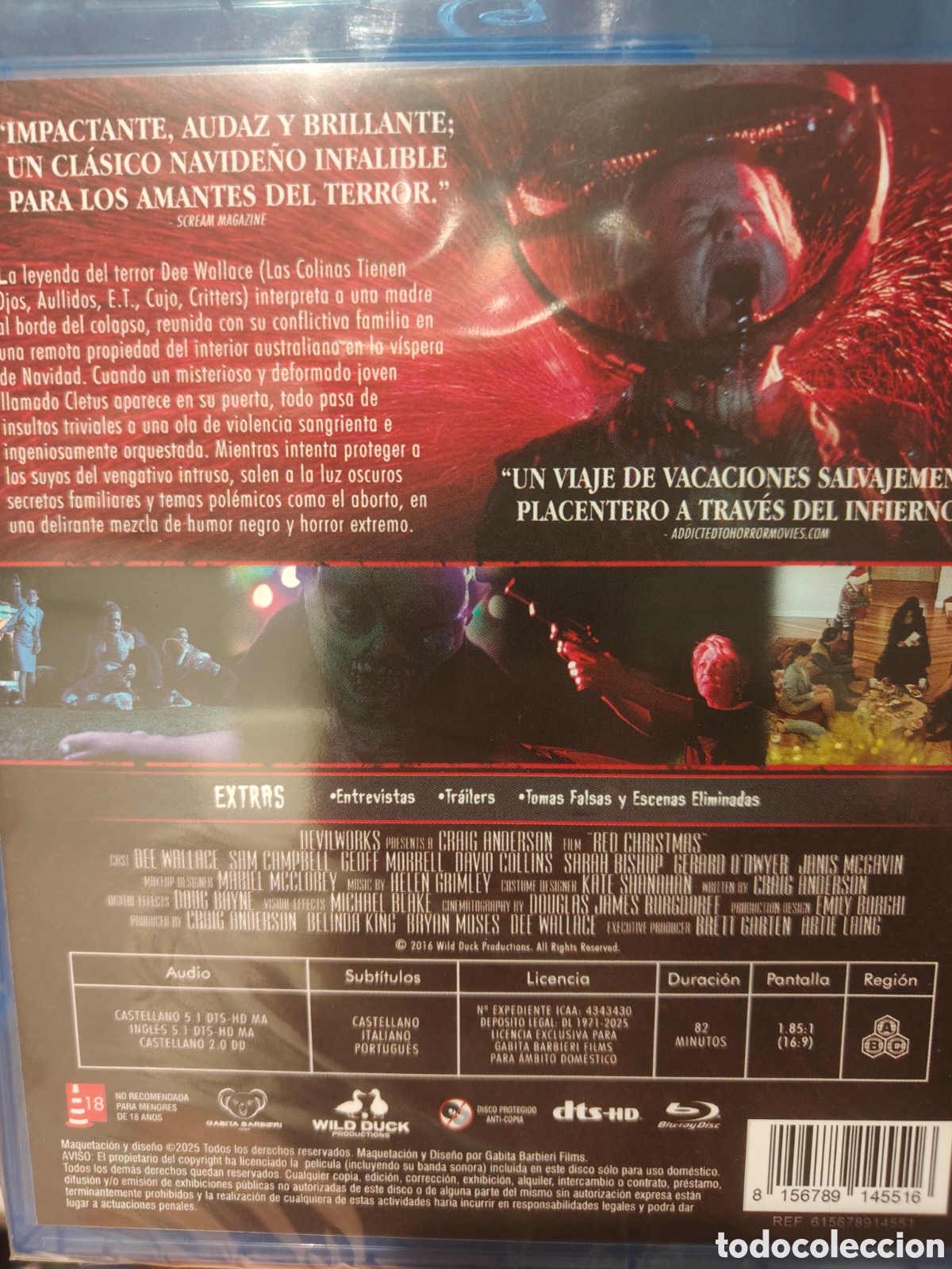 Cine: Red Christmas. Blu-ray precintado - Foto 2