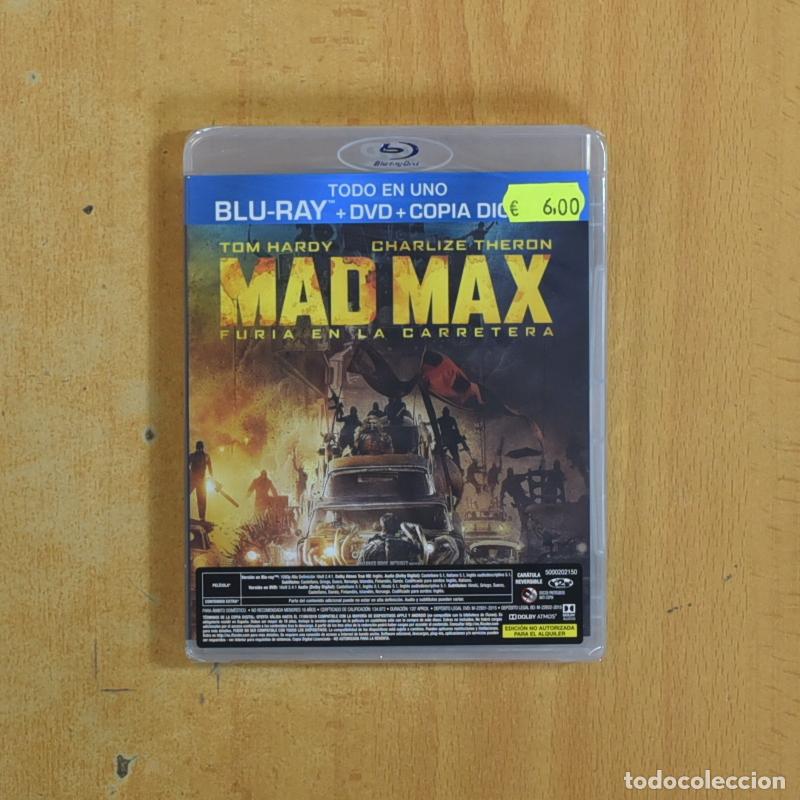Cine: MAD MAX FURIA EN LA CARRETERA - BLURAY