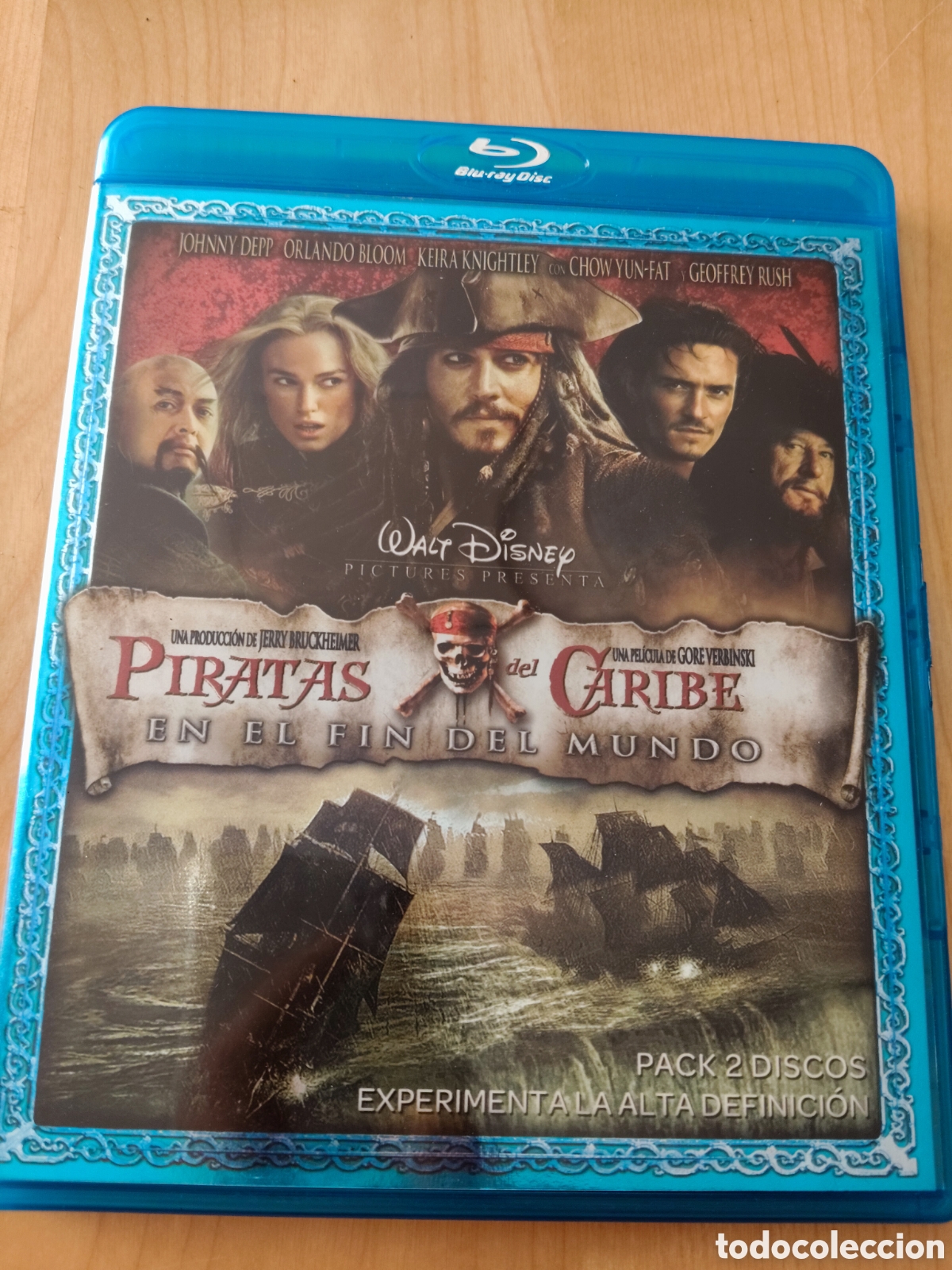 Cine: RB8 piratas del caribe en el fin del mundo BLURAY SEGUNDAMANO