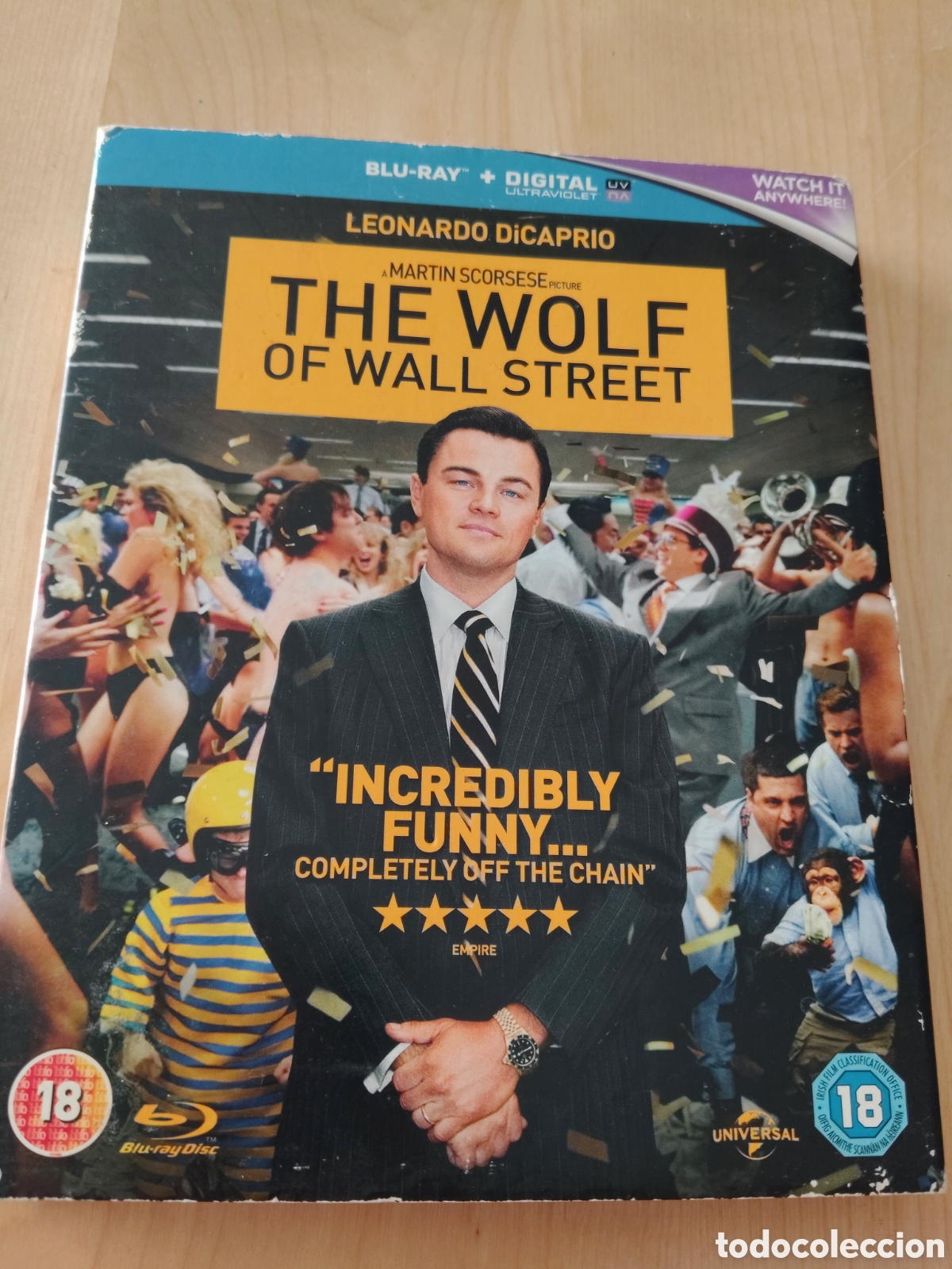 Cine: RB8 el lobo de wall street BLURAY SEGUNDAMANO