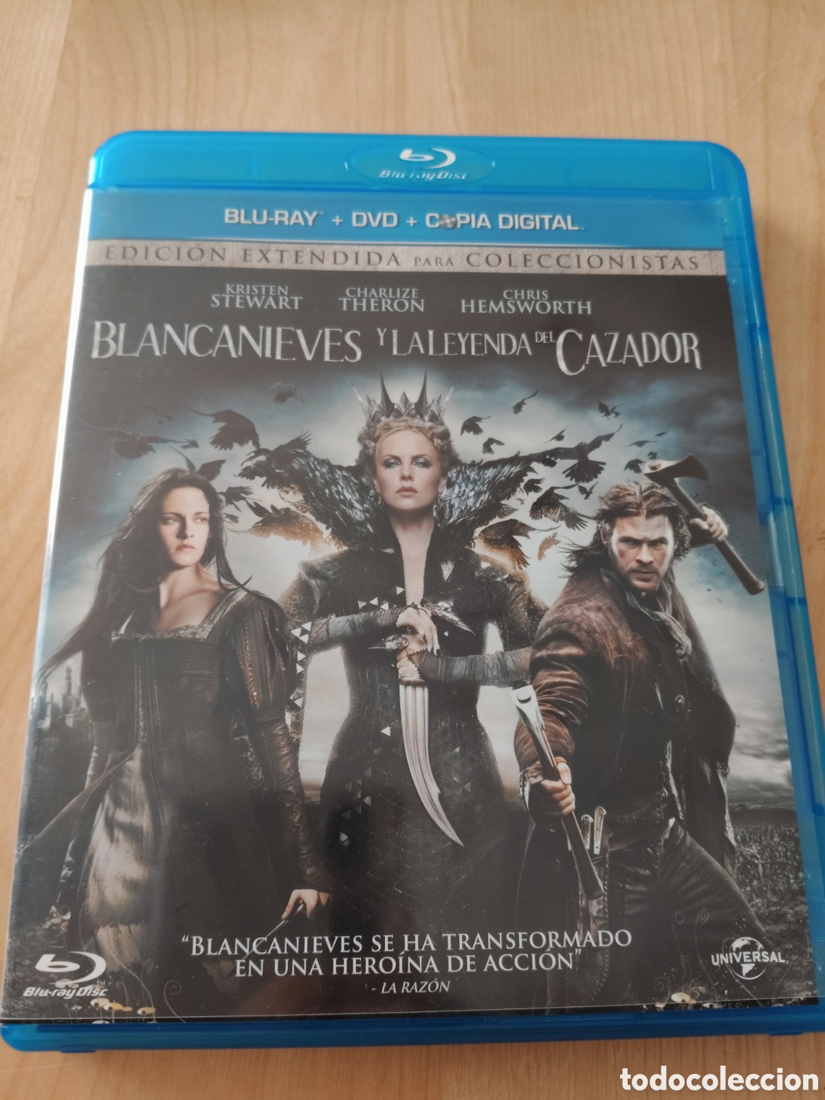 Cine: RB63 Blancanieves y la leyenda del cazador BLURAY SEGUNDAMANO