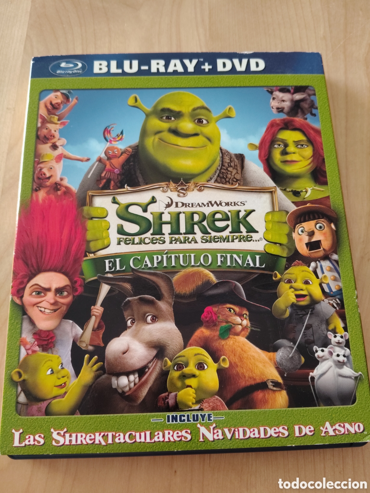 Cine: RB70 Shrek felices para siempre el cap&iacute;tulo final BLURAY SEGUNDAMANO
