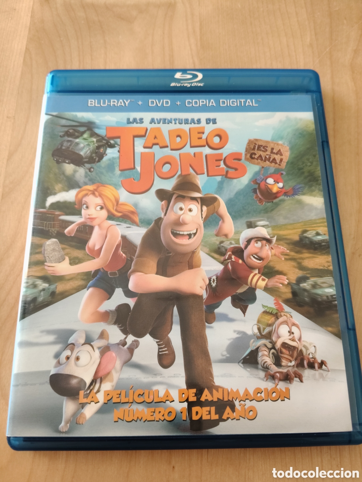 Cine: RB70 las aventuras de Tadeo Jones BLURAY SEGUNDAMANO