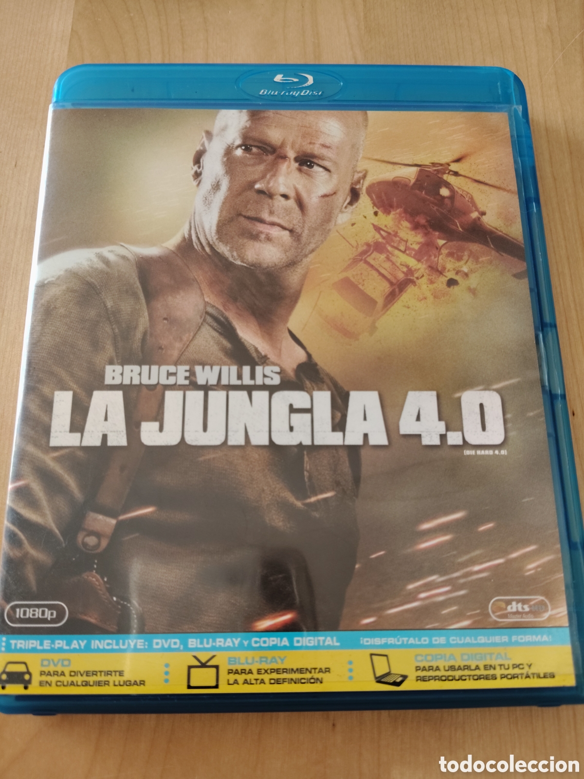 Cine: RB16 la jungla 4.0 BLURAY SEGUNDAMANO