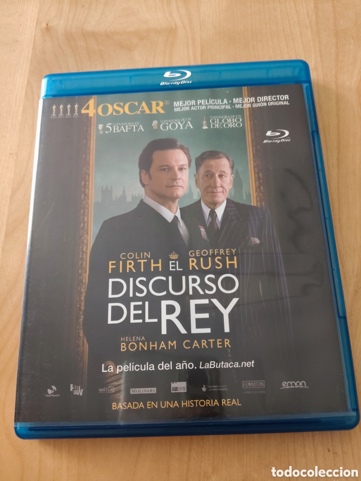 Cine: RB71 discurso del rey BLURAY SEGUNDAMANO