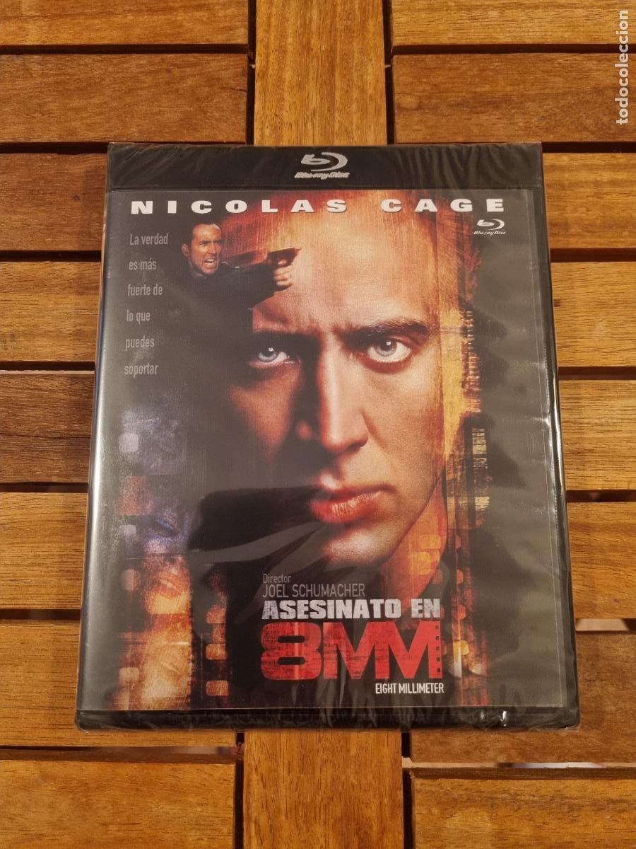 Cine: Asesinato en 8mm - Blu-ray nuevo - Eight millimeter - Nicolas Cage