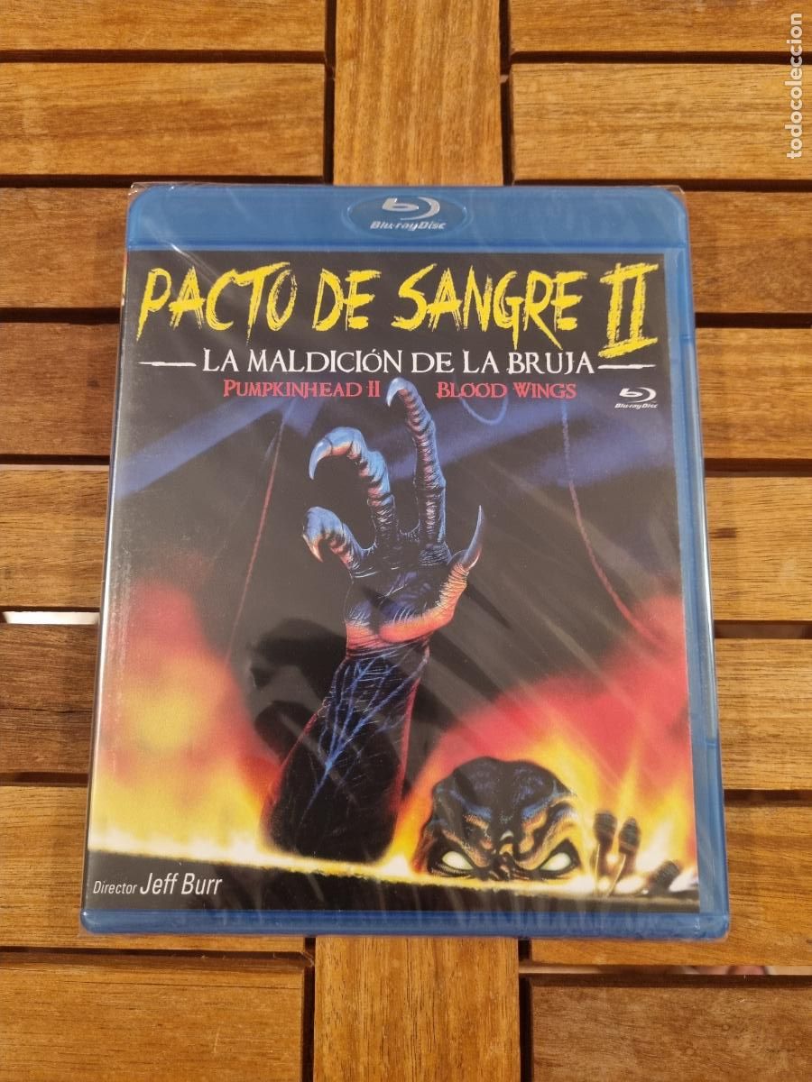 Cine: Pacto de sangre 2 - La maldici&oacute;n de la Bruja - Blu-ray nuevo - Pumpkinhead II: Blood wings