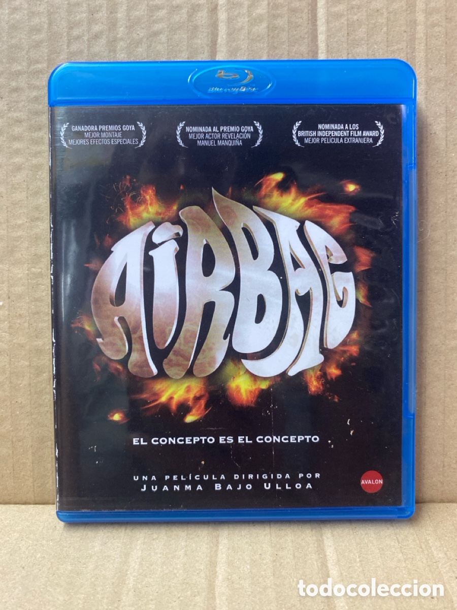 Cine: BLU RAY AIRBAG. JUANMA BAJO ULLOA.