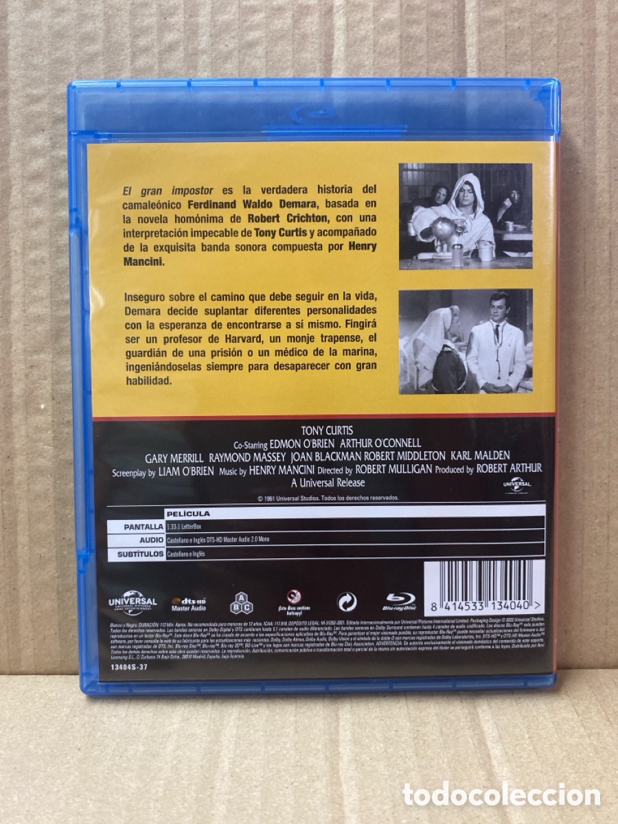 Cine: BLU RAY EL GEAN IMPOSTOR. - Foto 2