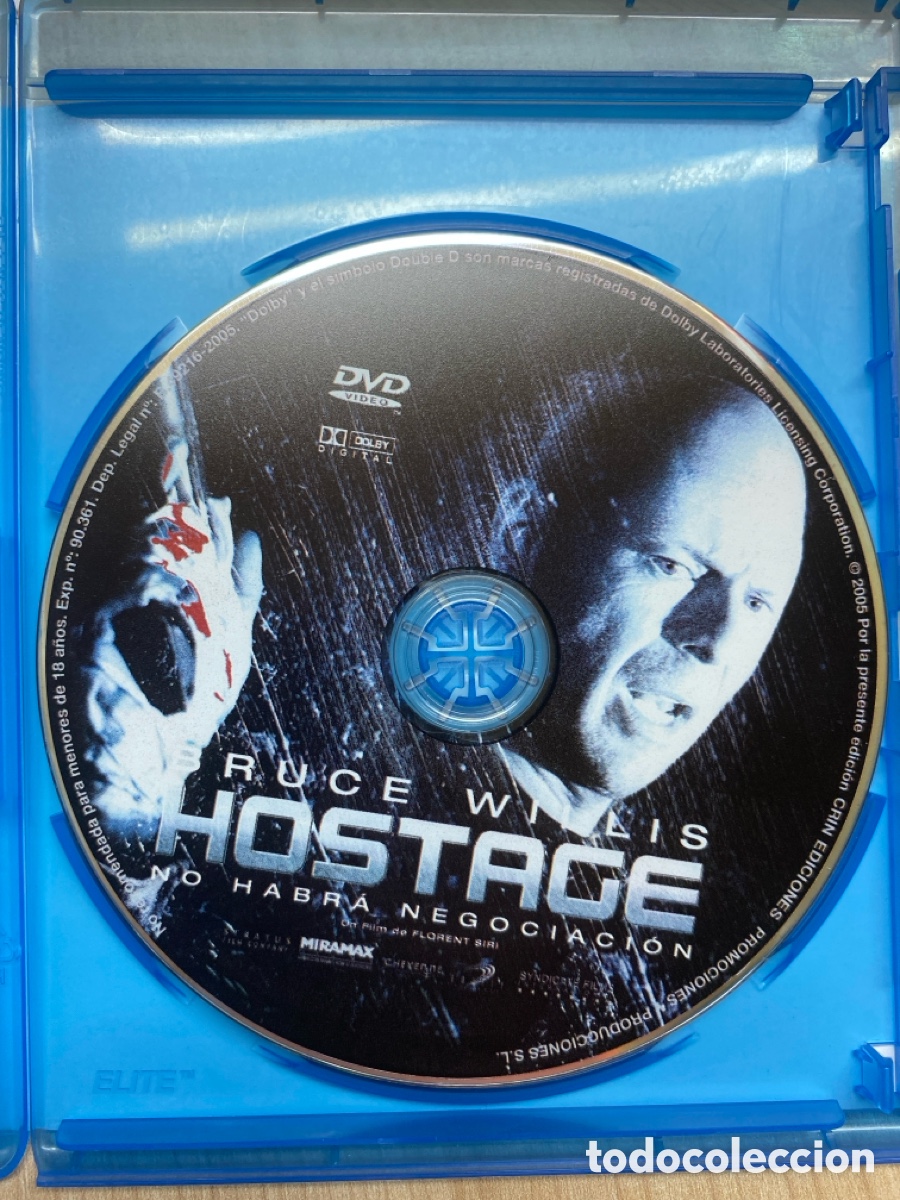 Cine: BLU RAY + DVD HOSTAGE. 2 discos. BRUCE WILLIS - Foto 4