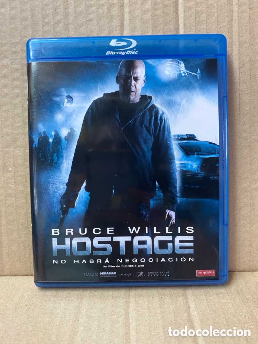 Cine: BLU RAY + DVD HOSTAGE. 2 discos. BRUCE WILLIS - Foto 1