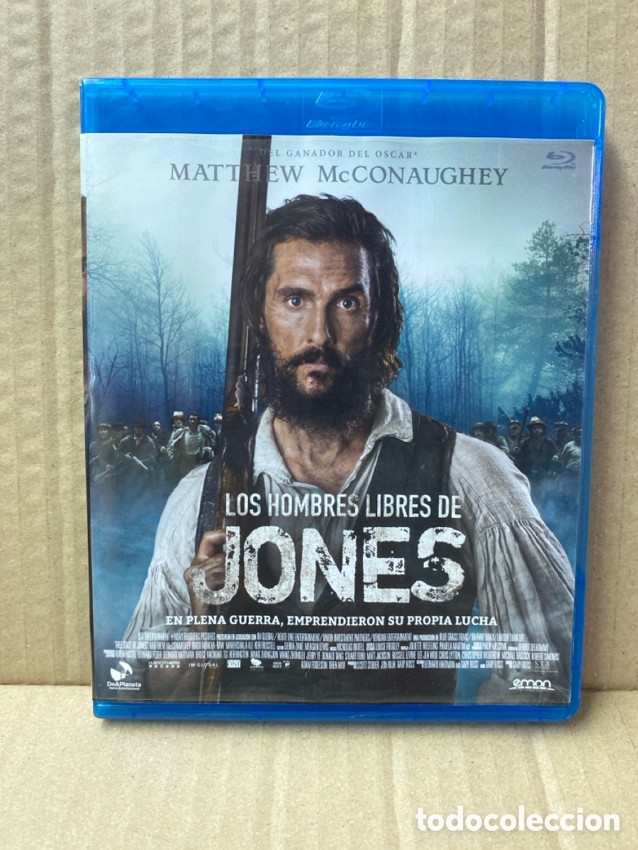 Cine: BLU RAY LOS HOMBRES LIBRES DE JONES