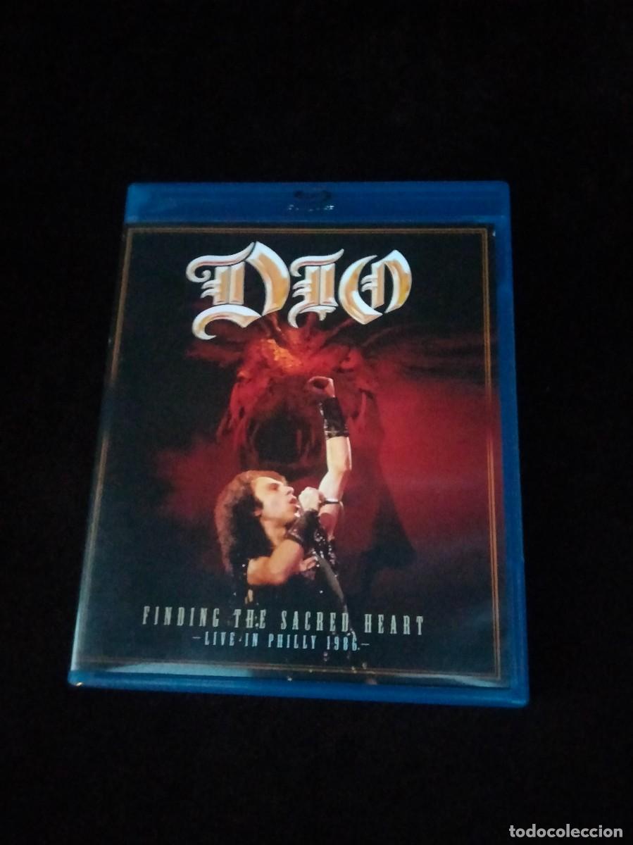 Cine: dio - finding the sacred heart - live in philly 1986 - bluray como nuevo con librito