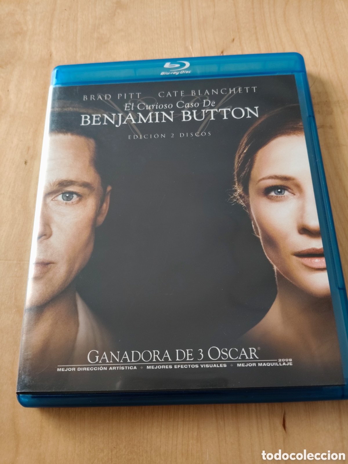 Cine: RB30 el curioso caso de benjamin button BLURAY SEGUNDAMANO