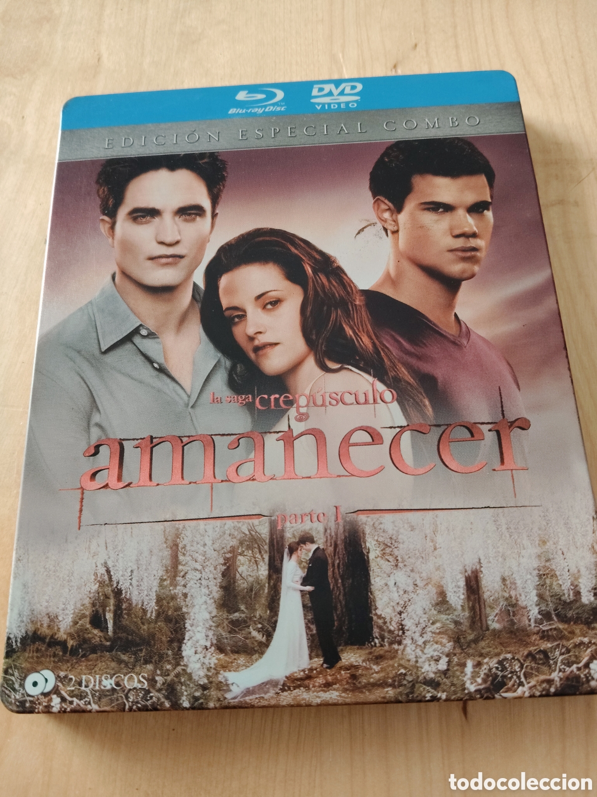 Cine: RB30 la saga crepusculo amanecer parte 1 steelbook BLURAY SEGUNDAMANO