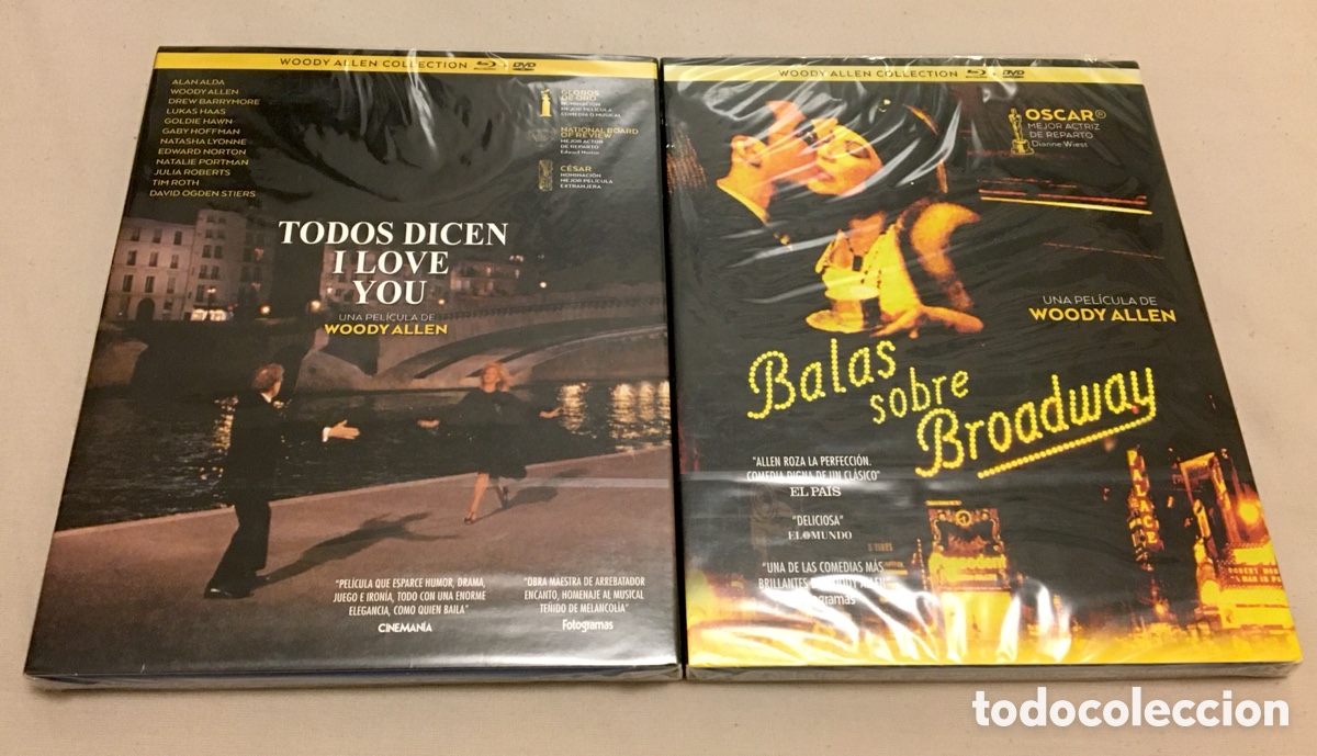 Cine: WOODY ALLEN LOTE 2 BLURAY + DVD PRECINTADOS