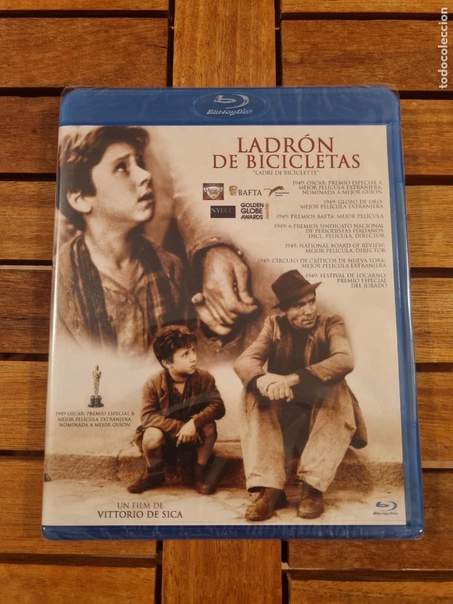 Cine: Ladr&oacute;n de bicicletas - Blu-ray nuevo - Ladri di biciclette