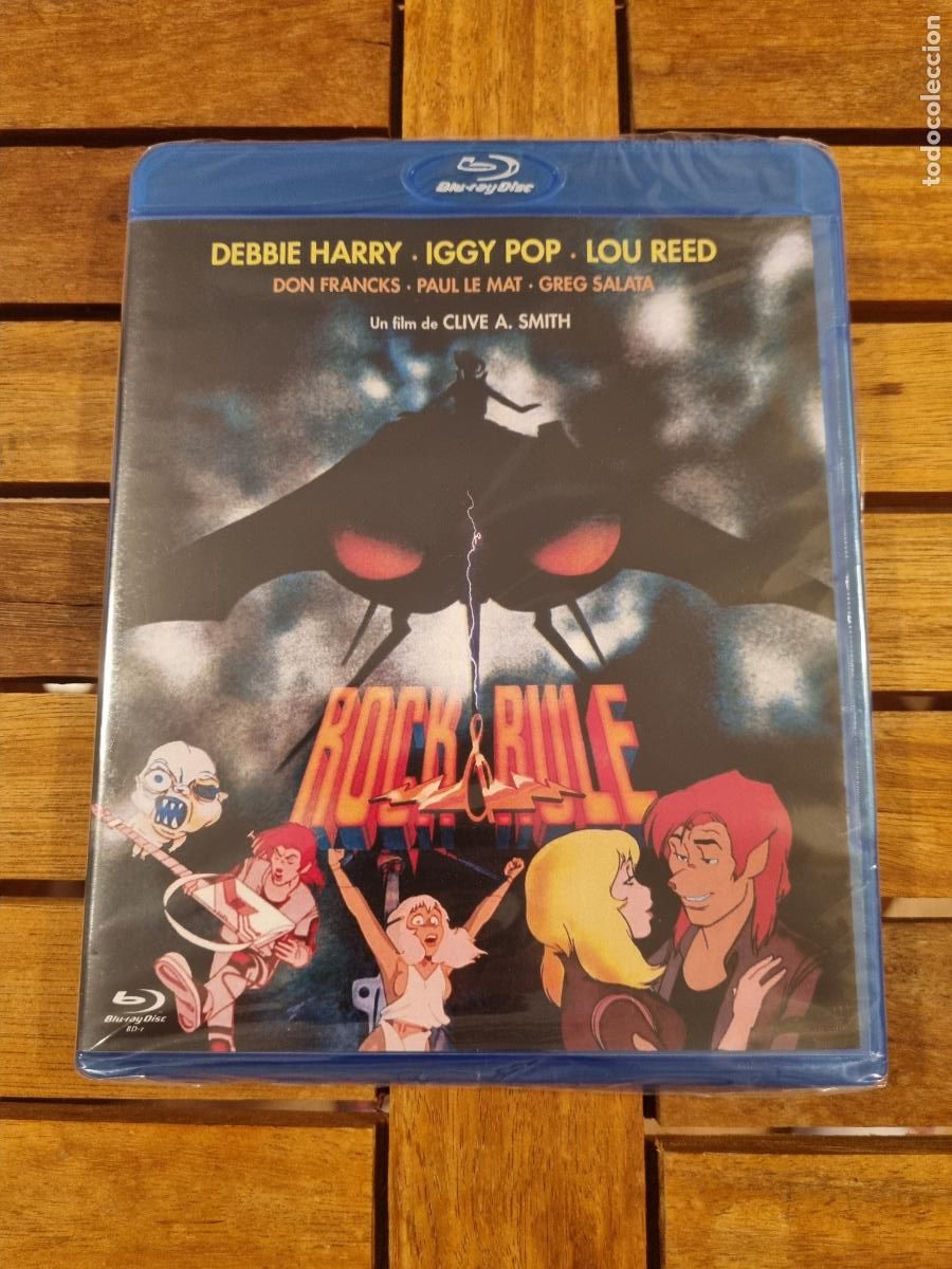 Cine: Rock & Rule - Blu-ray nuevo - Iggy Pop