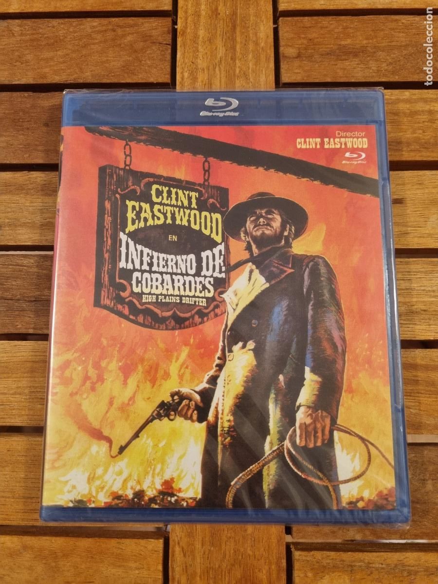 Cine: Infierno de Cobardes - Blu-ray nuevo - High Plains Drifter - Clint Eastwood