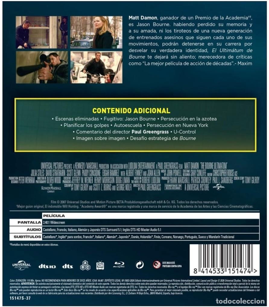Cine: El ultimatum de Bourne - Foto 2