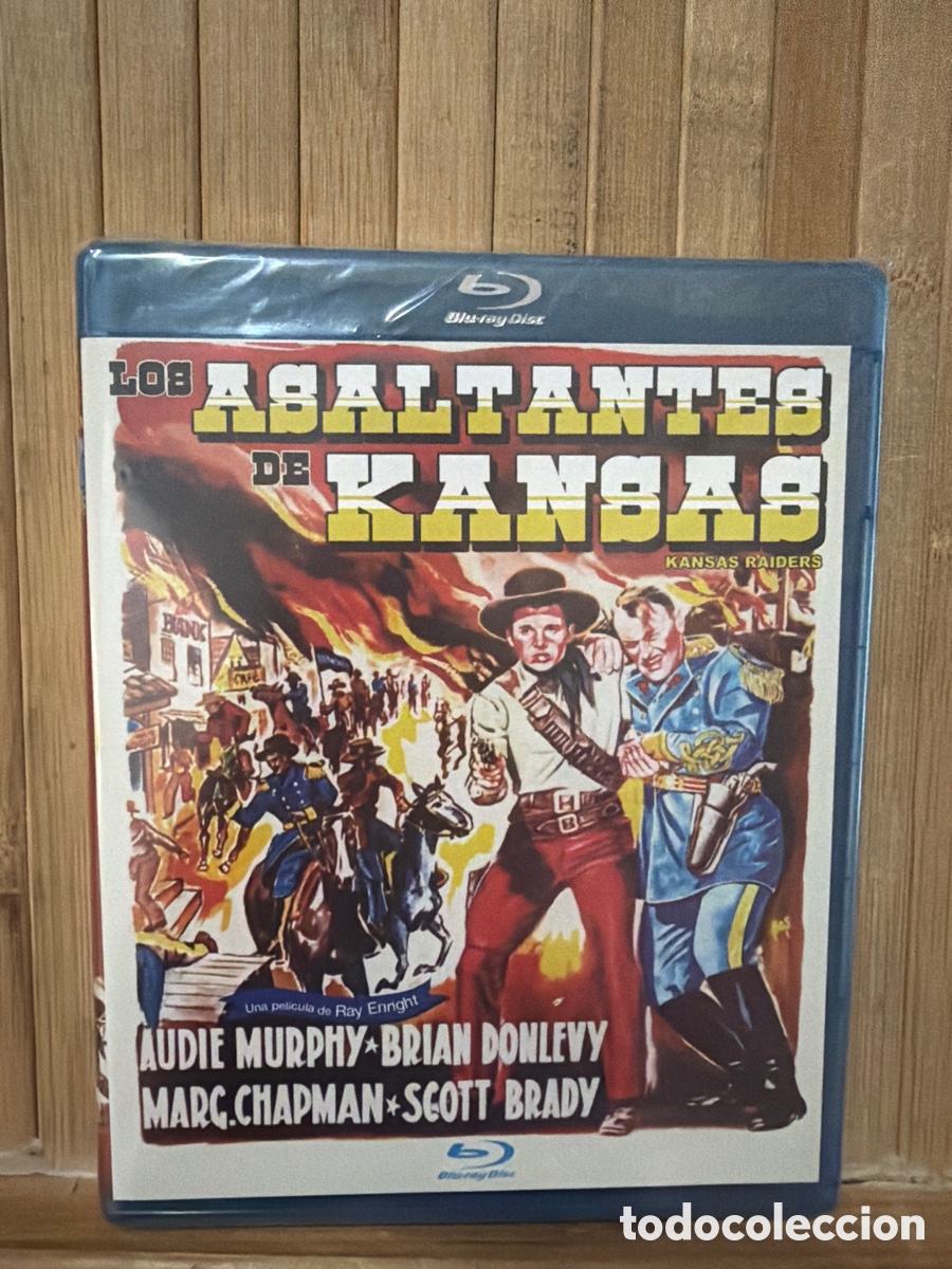Cine: Los asaltantes de Kansas ( BD-R ) BLU-RAY PRECINTADO
