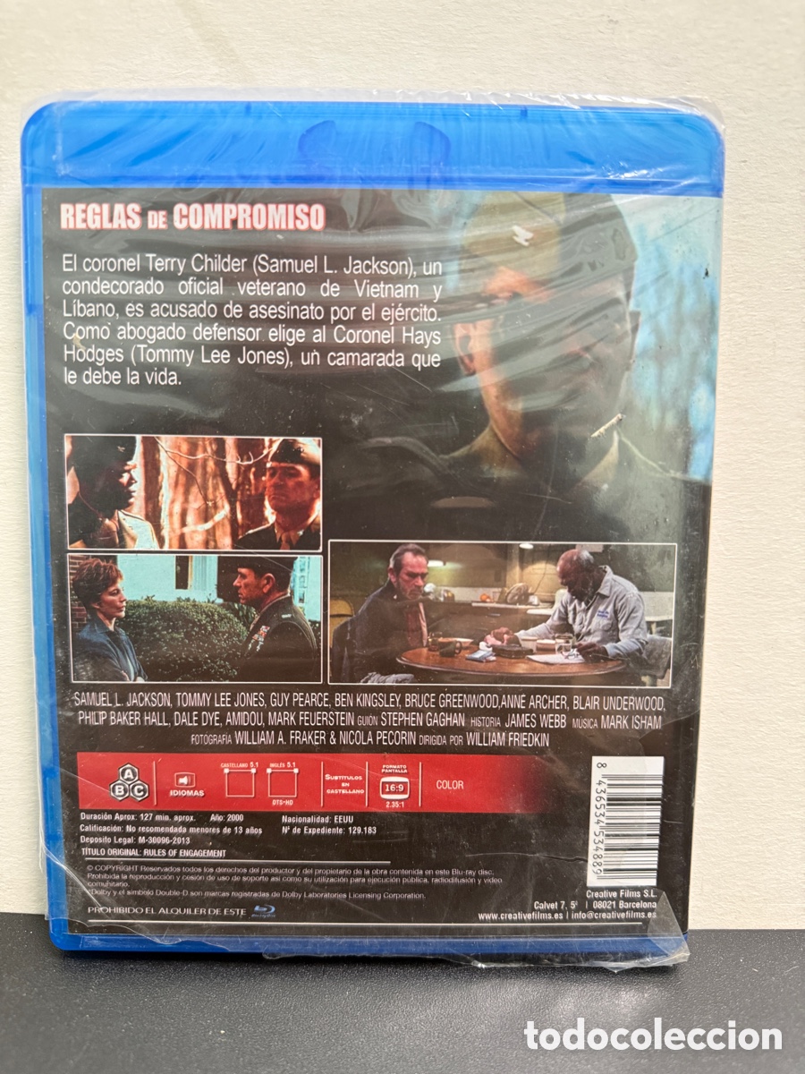 Cine: Reglas de Compromiso (Blu-ray) *Precintado* - Foto 2