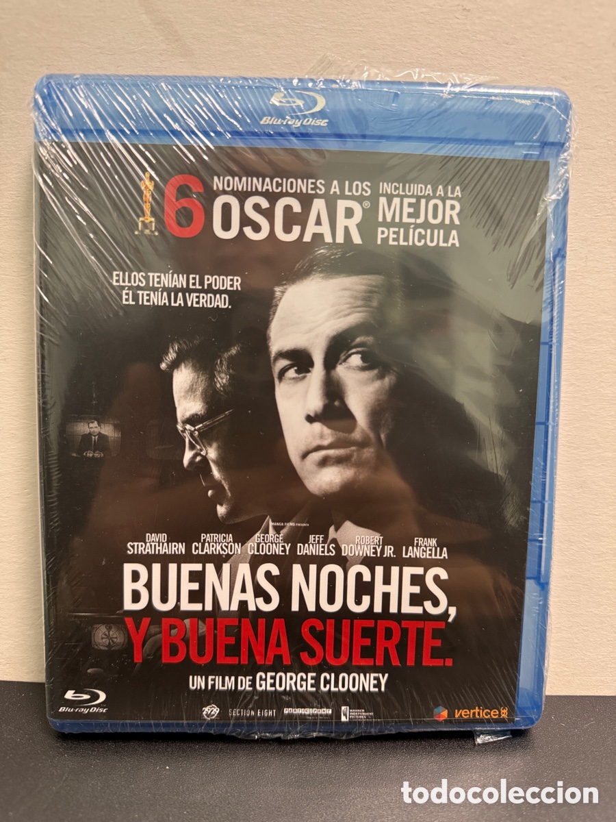 Cine: Buenas Noches, y Buena Suerte (Blu-ray) *Precintado*