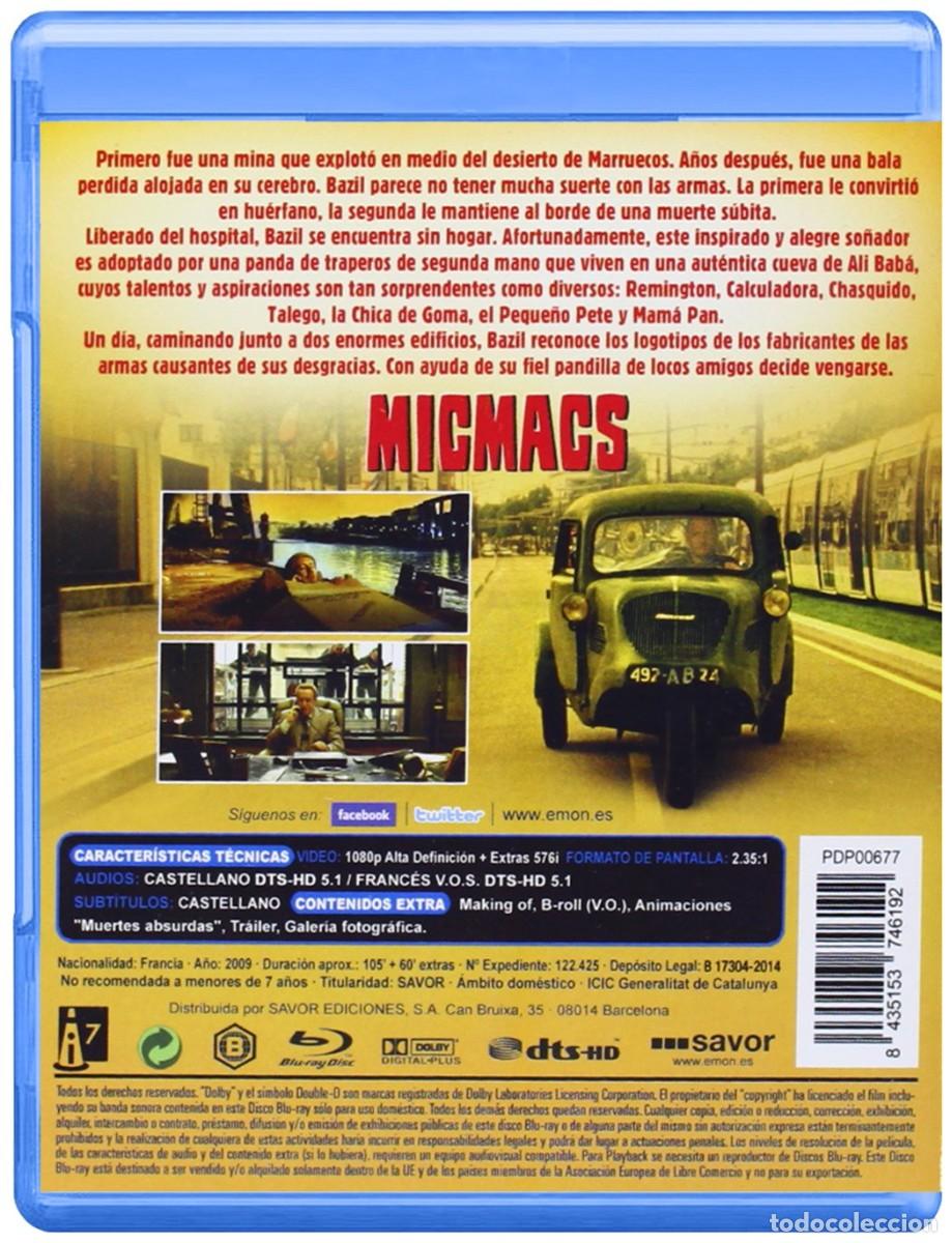 Cine: MICMACS pelicula bluray - Foto 2