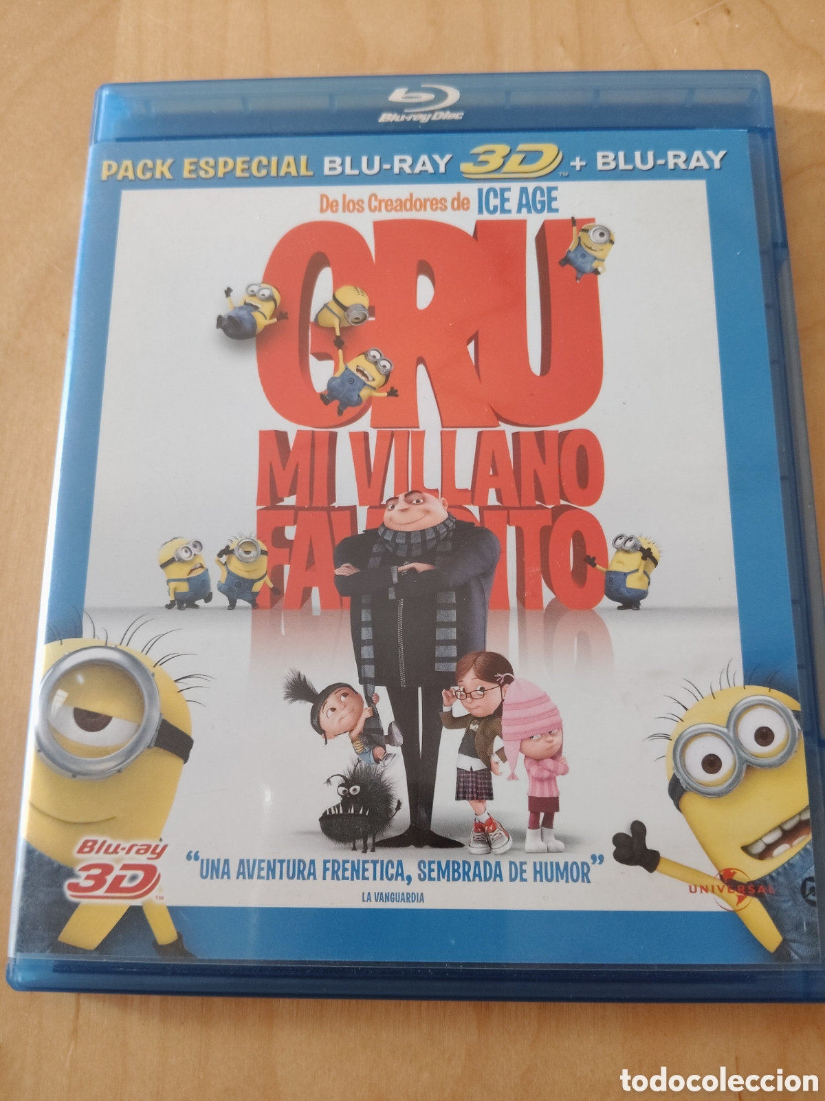 Cine: RB31 gru mi villano favorito 3D BLURAY SEGUNDAMANO