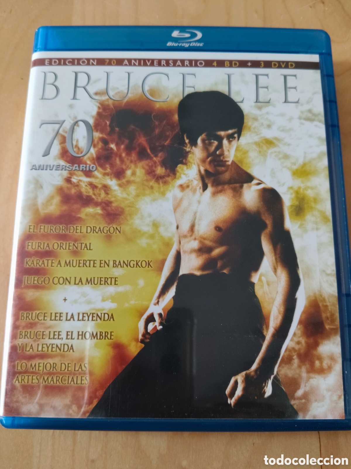 Cine: RB23 pack Bruce lee 70 aniversario BLURAY SEGUNDAMANO