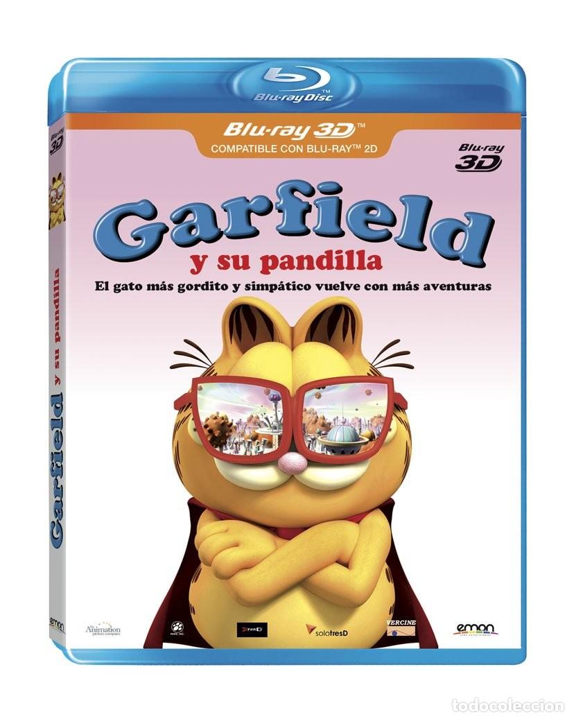 Cine: GARFIELD y su pendilla pelicula bluray