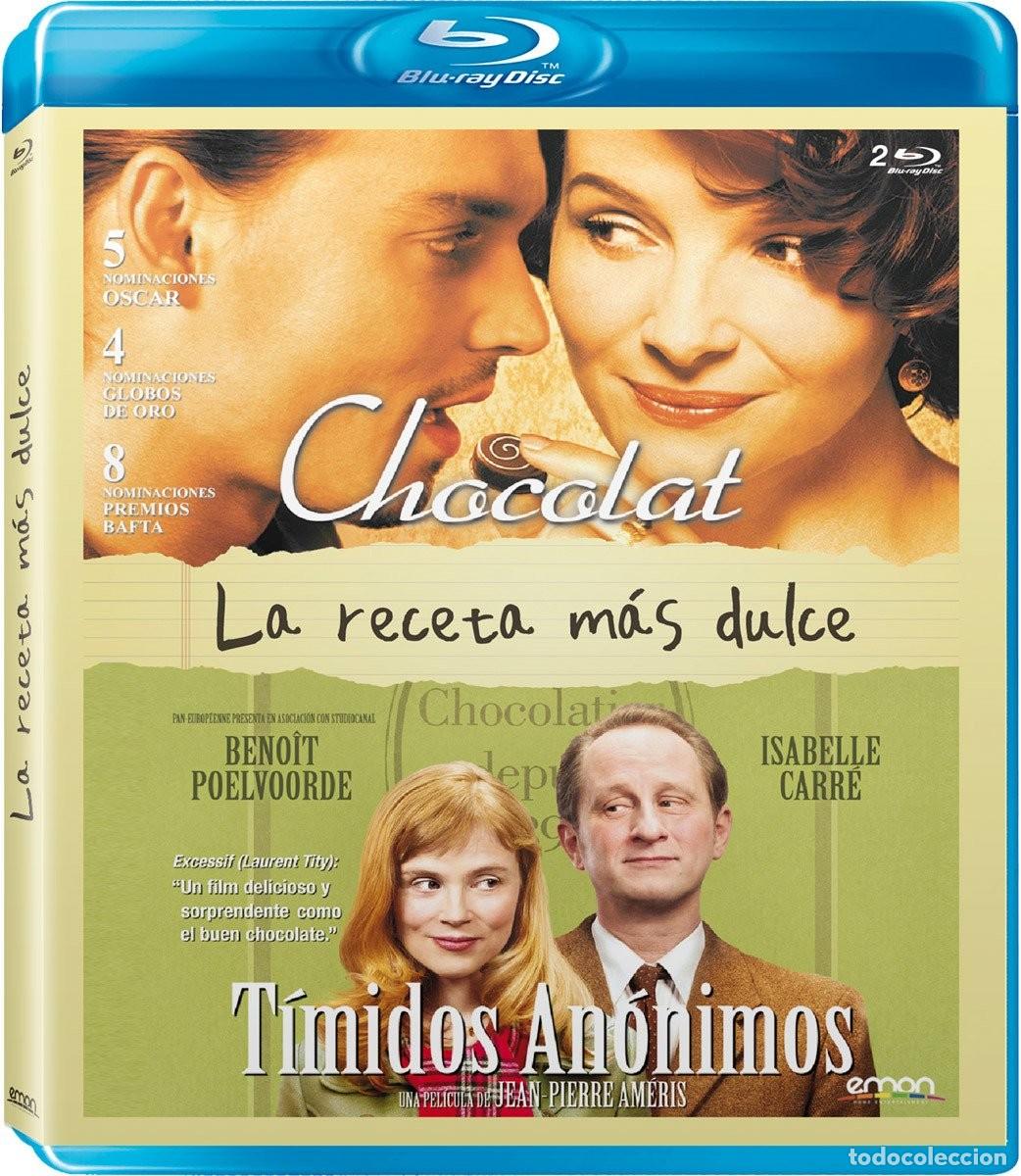 Cine: La Receta M&aacute;s Dulce: Chocolat + T&iacute;midos An&oacute;nimos Blu-ray