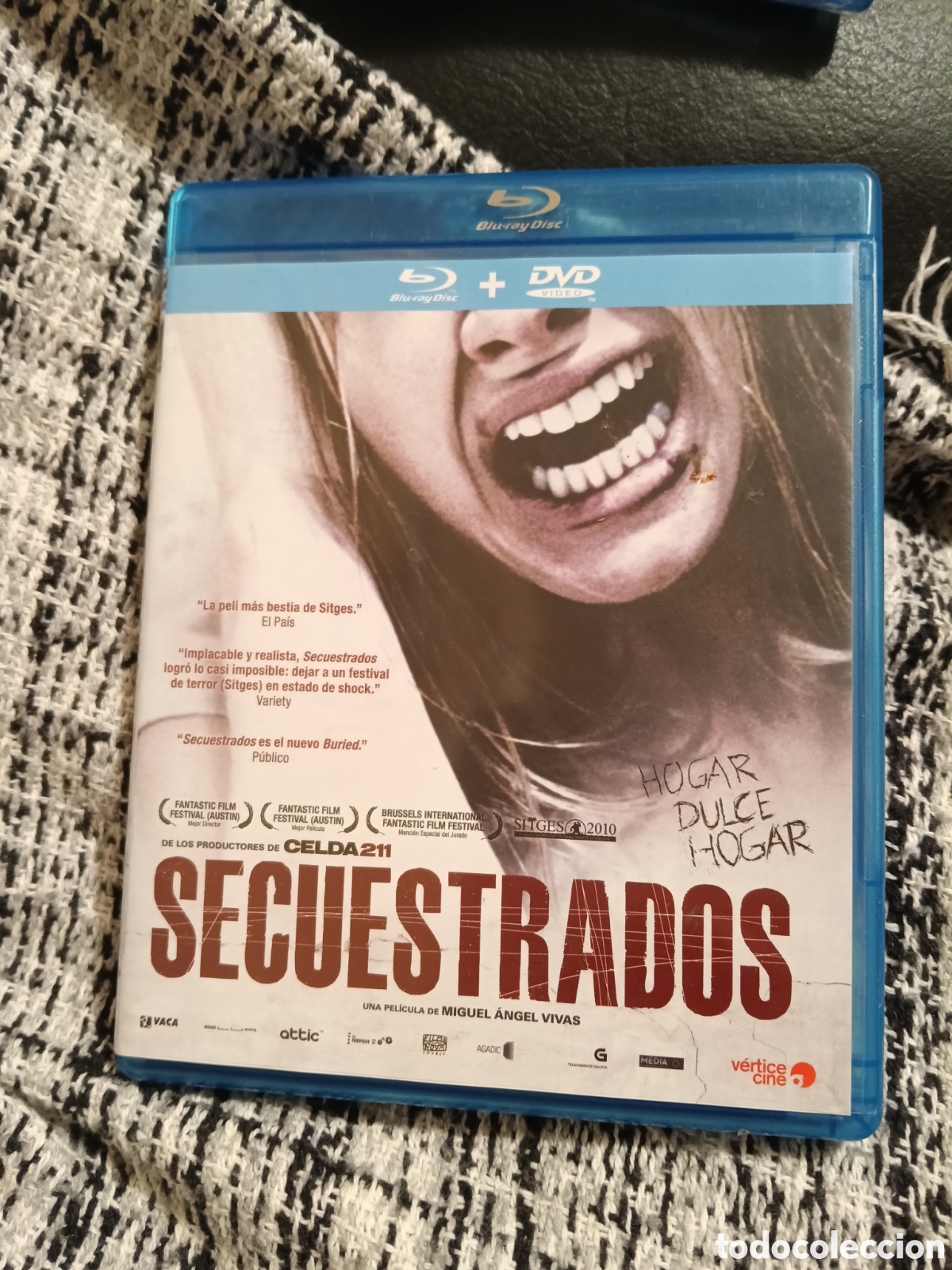 Cine: Secuestrados hogar dulce hogar de Miguel &Aacute;ngel Vivas Blu-ray