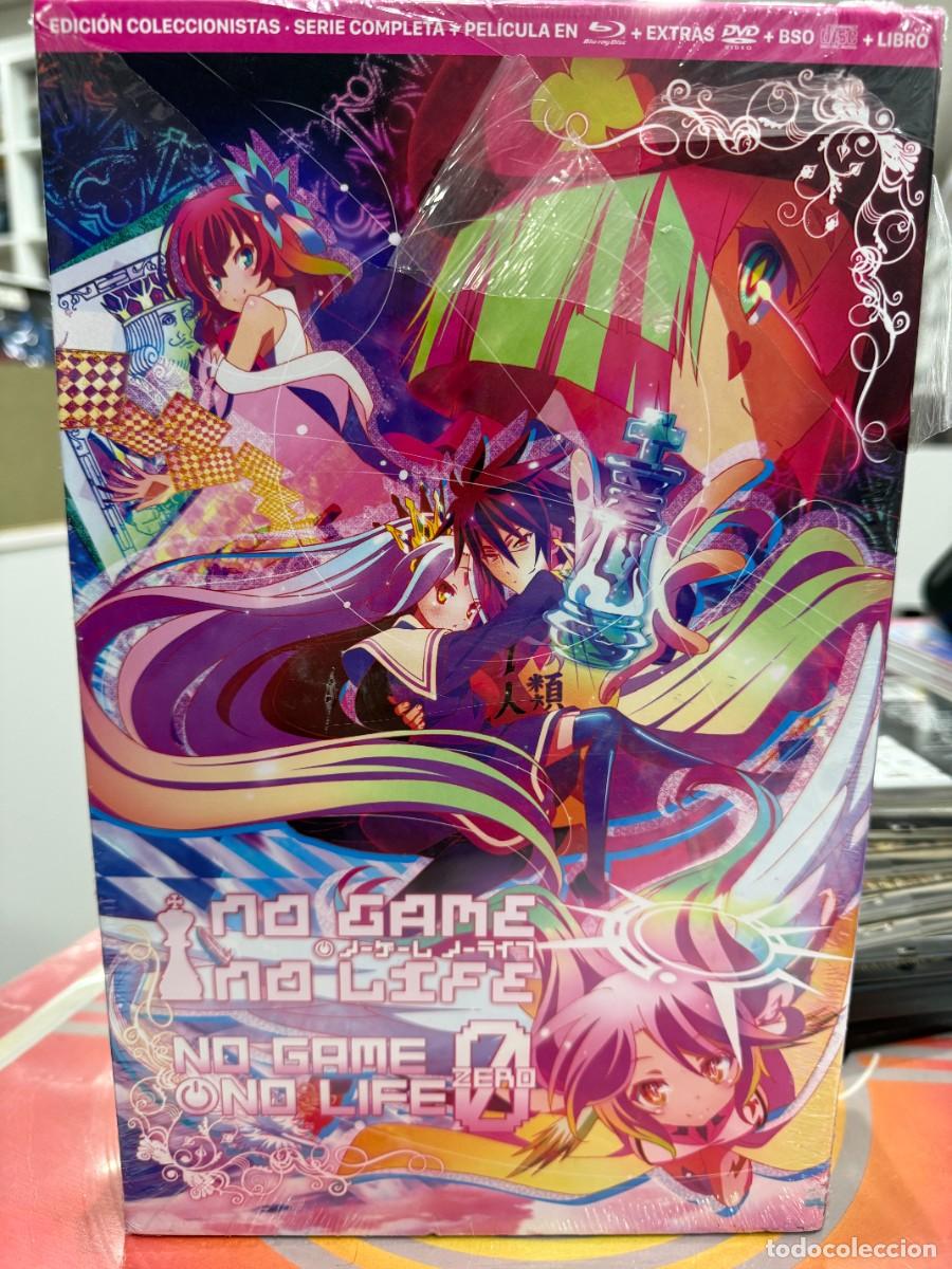 Cine: No Game No Life &ndash; Serie Completa + Pel&iacute;cula &ndash; Edici&oacute;n Coleccionista (2xBlu-ray) *Precintado*