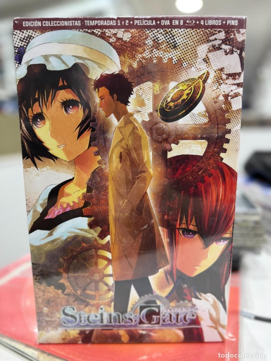 Cin&eacute;ma: Steins;Gate &ndash; Serie Completa &ndash; Edici&oacute;n Coleccionista A4 (Blu-ray) *Precintado*