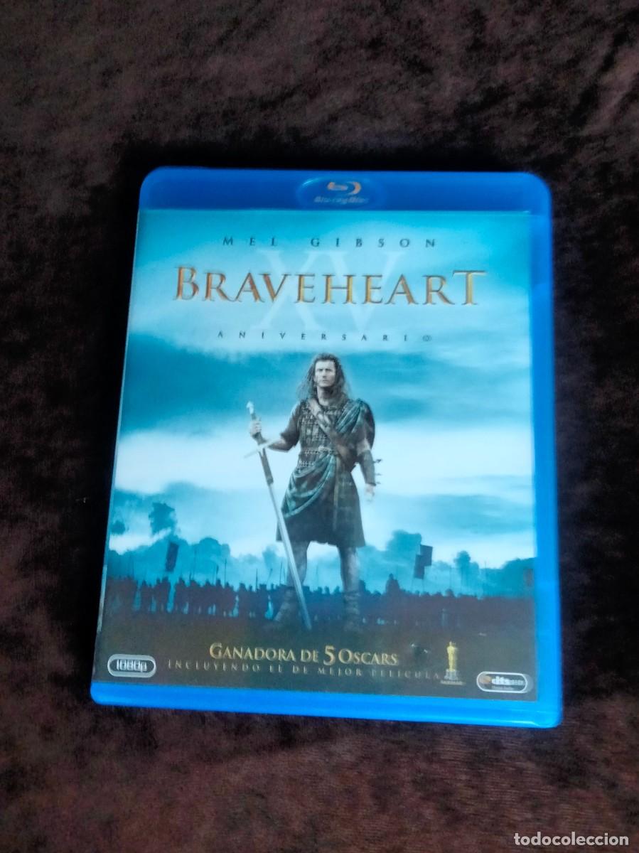 Cine: braveheart - mel gibson - aniversario - con 2 discos - bluray como nuevos
