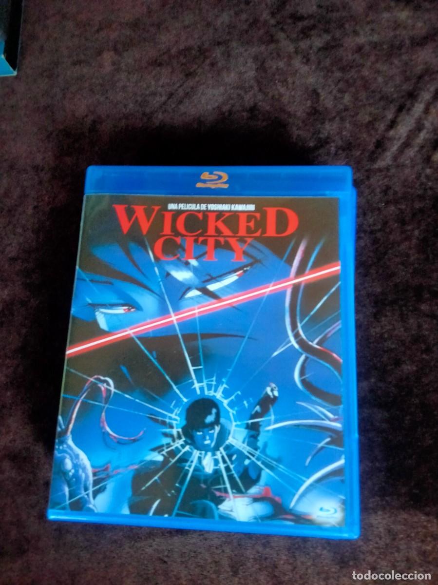 Cine: wicked city - de yoshiaki kawajiri - bluray como nuevo
