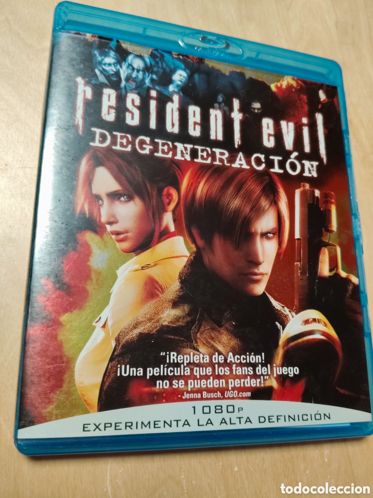 Cine: RB36 resident evil degeneraci&oacute;n BLURAY SEGUNDAMANO