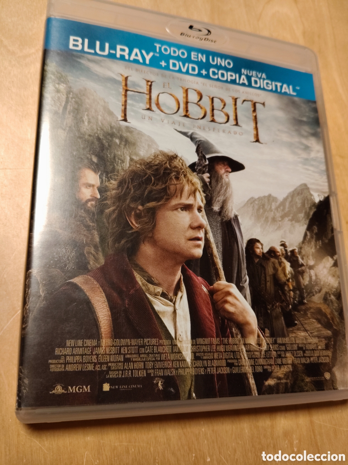Cine: RB36 el hobbit un viaje inesperado BLURAY SEGUNDAMANO