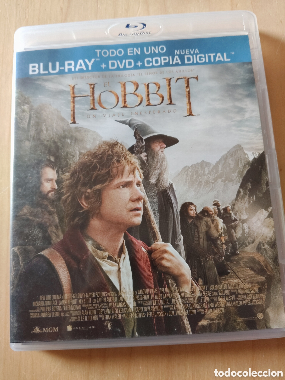 Cine: RB97 el hobbit un viaje inesperado BLURAY SEGUNDAMANO