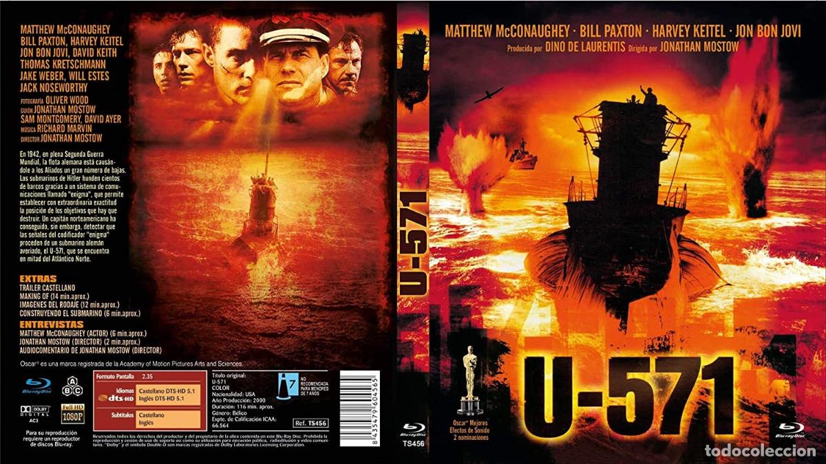 Cine: U-571 [Blu-ray] (2000) - Foto 2