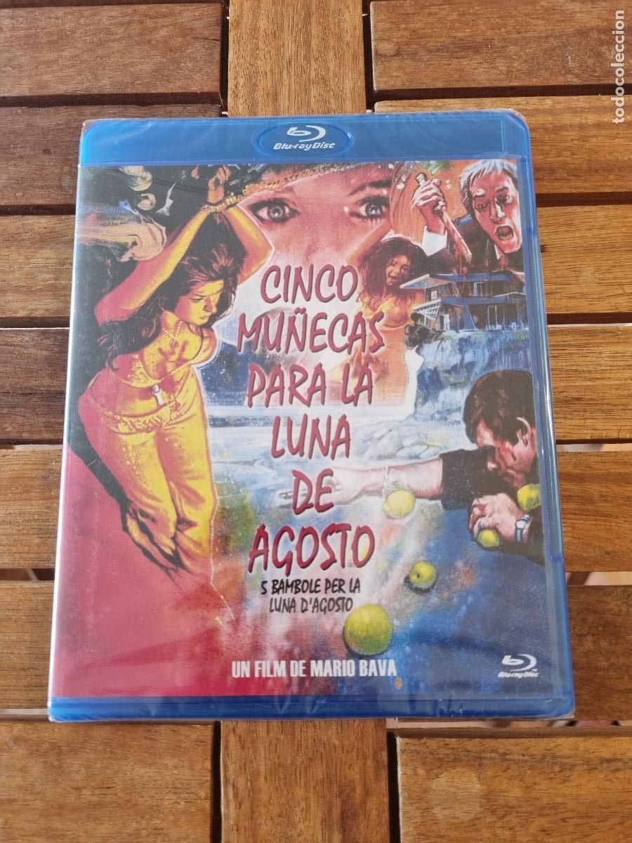 Kino: Cinco mu&ntilde;ecas para la luna de agosto - Blu-ray nuevo - 5 bambole per la luna d'agosto - Mario bava