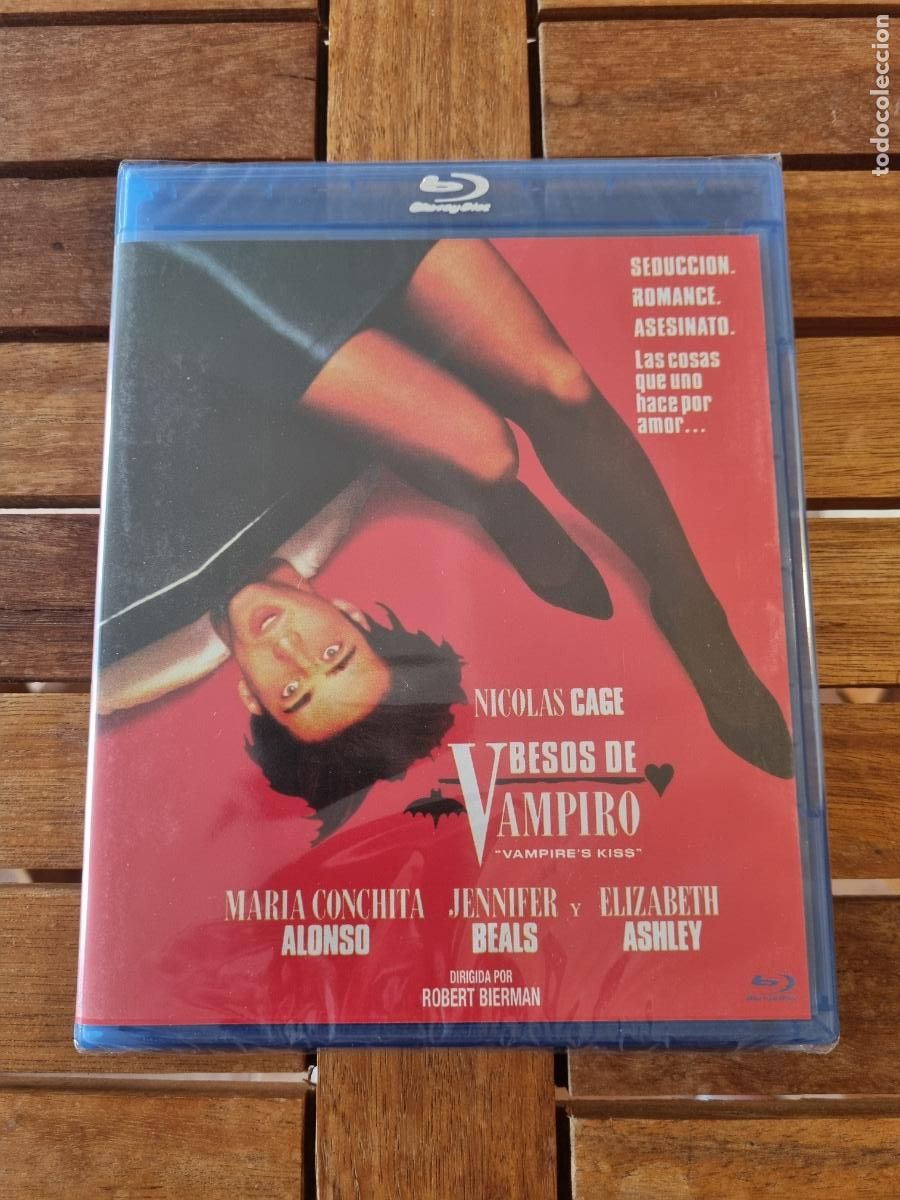 Kino: Besos de vampiro - Blu-ray nuevo - Vampire's kiss - Nicolas Cage y Elizabeth Ashley