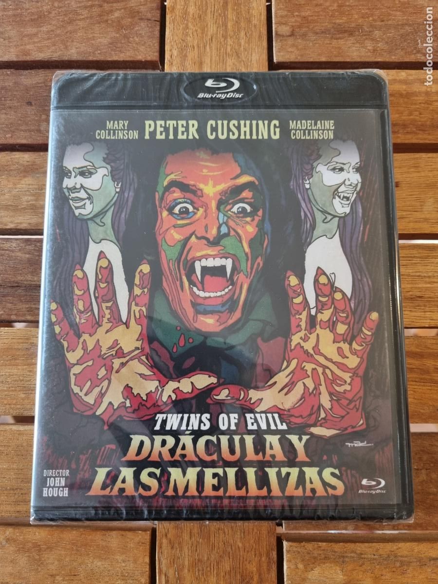 Cine: Dr&aacute;cula y las Mellizas - Blu-ray nuevo - Twins of evil - Peter Cushing