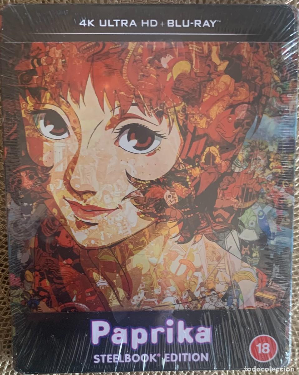 Cine: PAPRIKA DETECTIVE DE LOS SUE&Ntilde;OS (Satoshi Kon, 2006)- EDICION COLECCIONISTA STEELBOOK 4K UHD+ BLURAY
