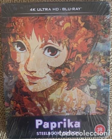 Cine: PAPRIKA DETECTIVE DE LOS SUE&Ntilde;OS (Satoshi Kon, 2006)- EDICION COLECCIONISTA STEELBOOK 4K UHD+ BLURAY