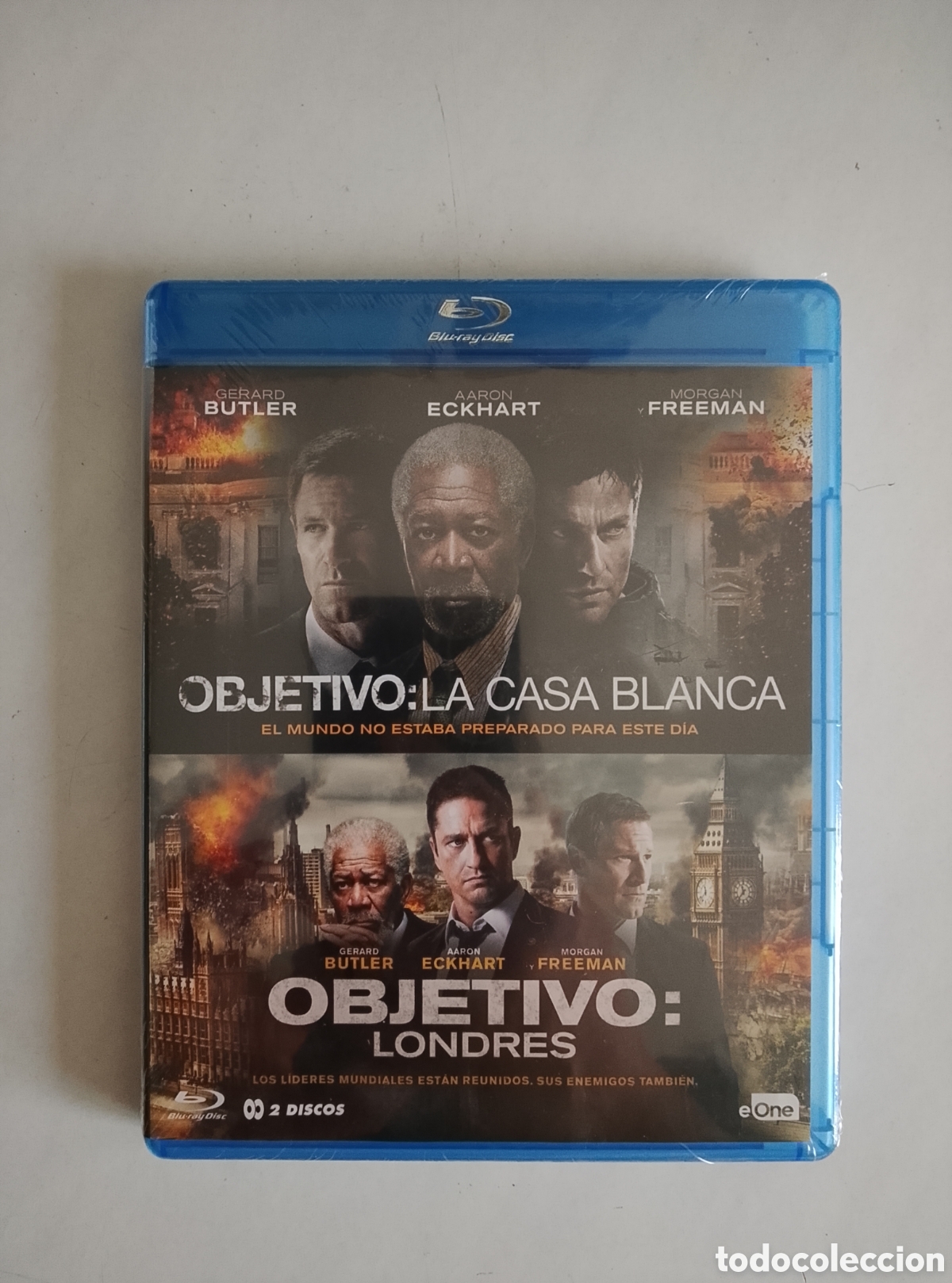 Cine: PACK 2 PELICULA BLU-RAY OBJETIVO:LA CASA BLANCA/OBJETIVO:LONDRES SIN ABRIR PRECINTADA