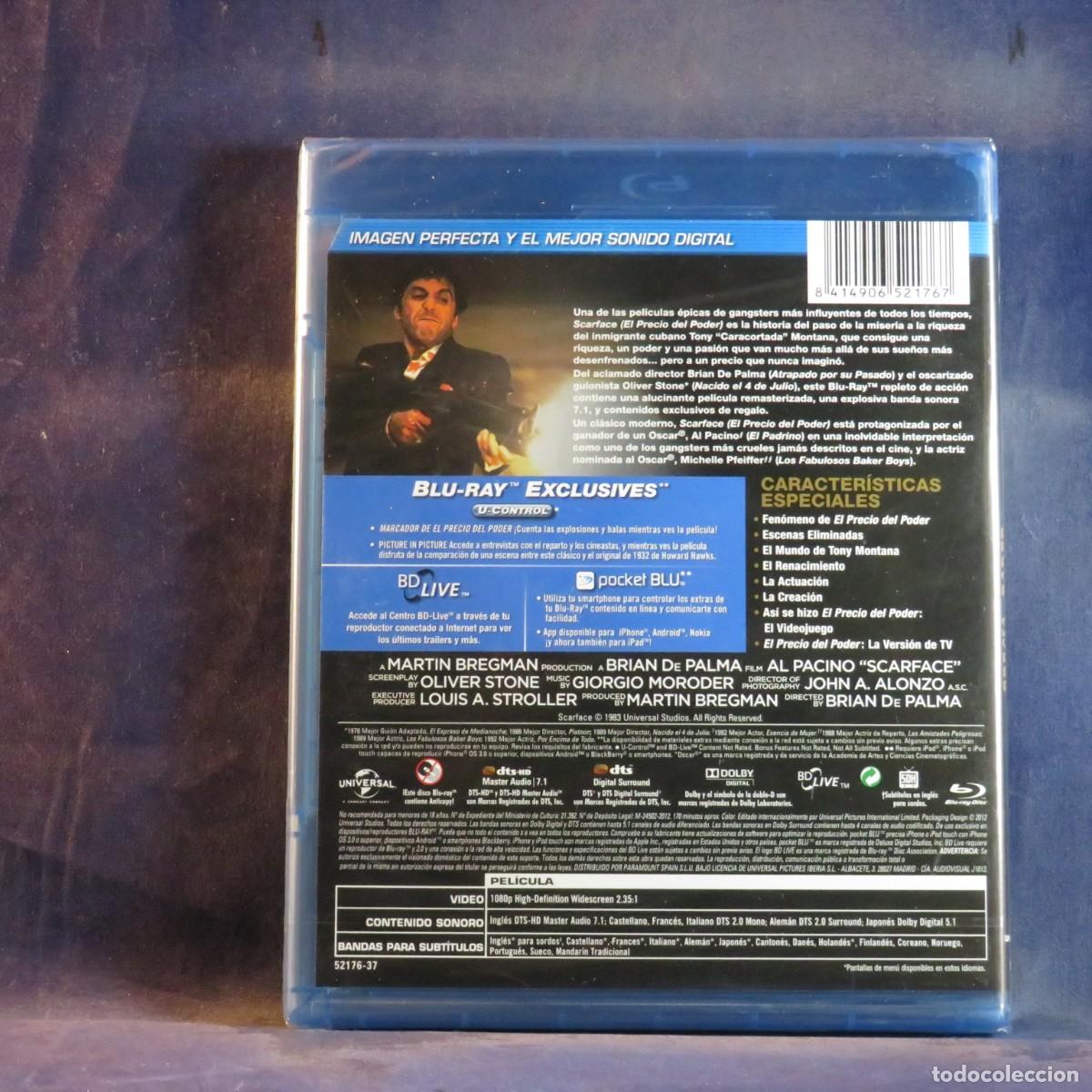 Cine: EL PRECIO DEL PODER - BLU-RAY - Foto 2