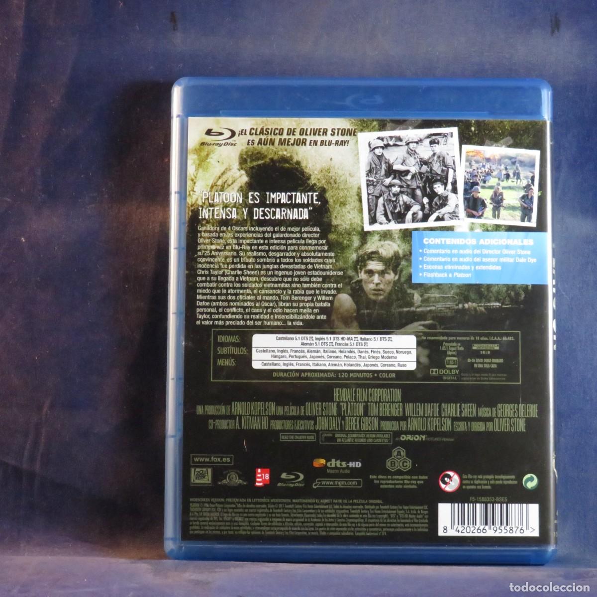 Cine: PLATOON - BLU-RAY -- - Foto 2