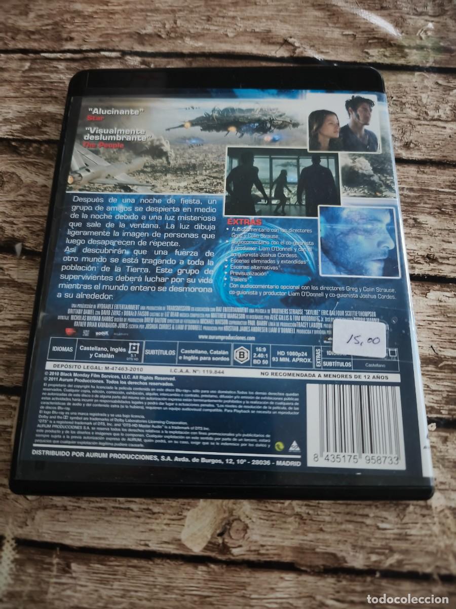 Cine: BLU RAY - SKYLINE - LEER DESCRIPCI&Oacute;N Y CONDICIONES DE VENTA - Foto 2